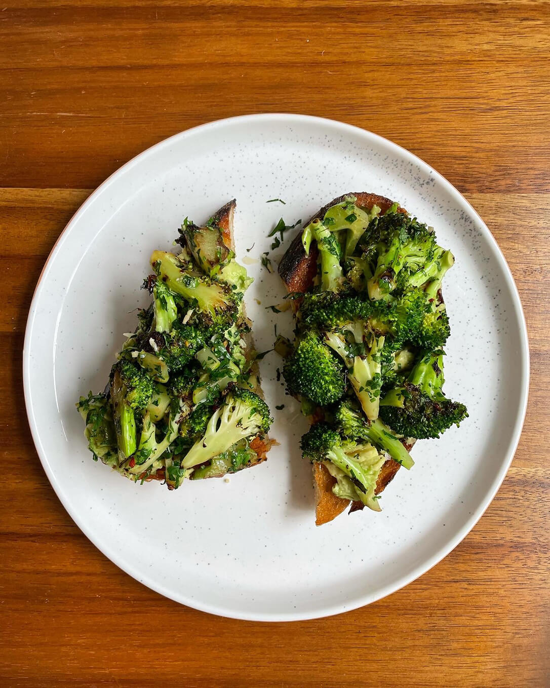 Broccoli Avocado Toast
