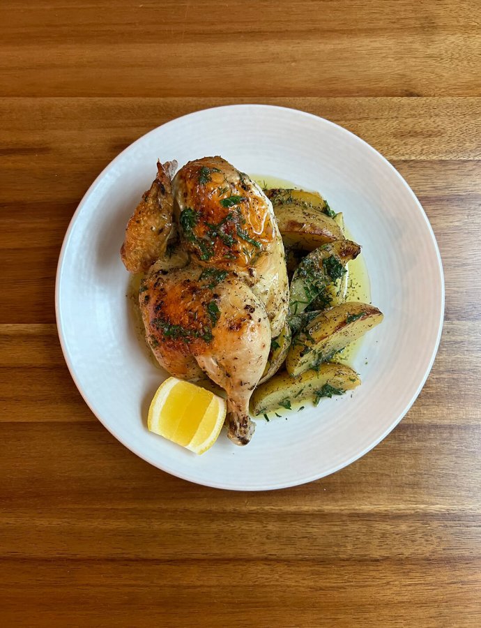 Roasted Lemon Chicken and Potatoes