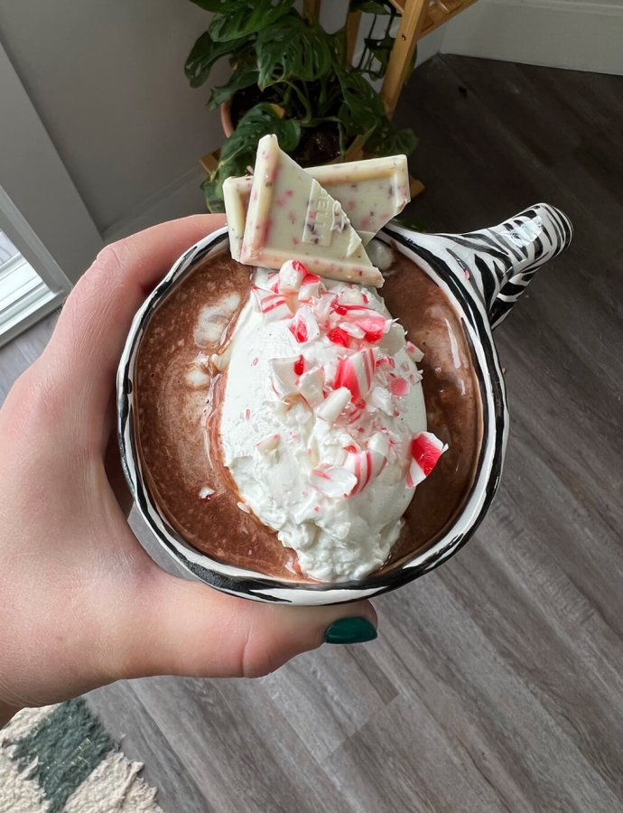 Single Serve Peppermint Hot Chocolate