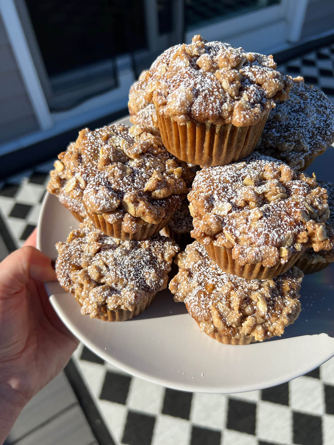 Spiced Apple Brown Butter Muffins