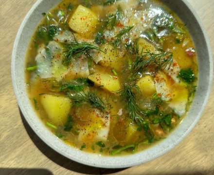 Watercress and Potato Soup