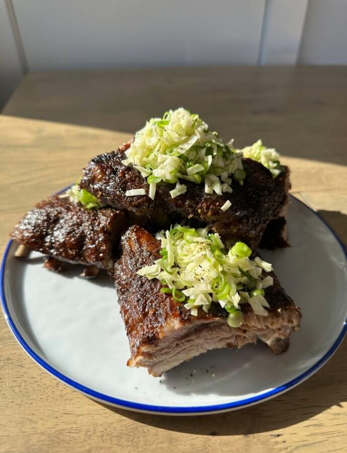 Fennel and Maple Glazed Oven Ribs